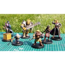 Clank ! Legacy: Acquisitions Incorporated - The « C » Team Pack Figurines