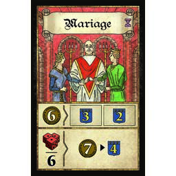 Les Dames de Troyes Carte Mariage