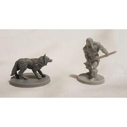 Conan: Loups Géants Figurines
