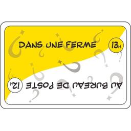 À l'Heure du Crime... Où Étiez-Vous ? Carte