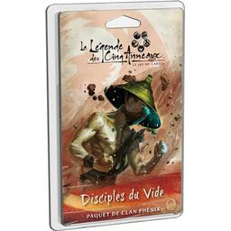 La Légende des Cinq Anneaux: Le Jeu de Cartes - Disciples du Vide Cover 3d