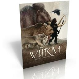 Würm: Le Jeu de Rôle dans le Préhistoire - Dossier de Personnage Cover 3d