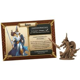 Massive Darkness: Set Héros & Monstres - Les Sorciers vs. Le Seigneur Chicot Figurine