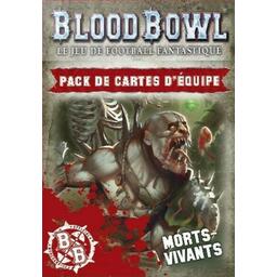 Blood Bowl: Le Jeu de Football Fantastique - Pack de Cartes d'Équipe - Morts Vivants Cover