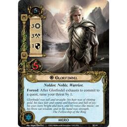 Le Seigneur des Anneaux: Le Jeu de Cartes - Fondations de Pierre Carte