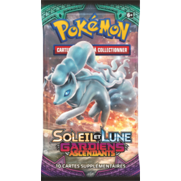 Pokémon Soleil et Lune: Gardien Ascendants - Booster Cover Transparent