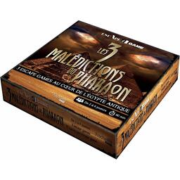 Escape Game: Les 3 Malédictions du Pharaon Cover 3d