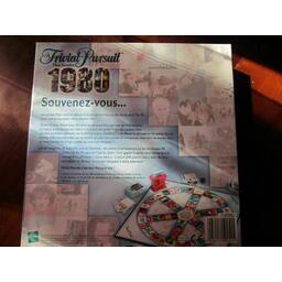 Trivial Pursuit: Nos Années 1980 Back 3d