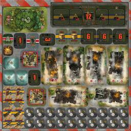 Heroes of Normandie: Big Red One Edition - Bloody Omaha Tuiles