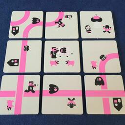 Nine Tiles Panic Cartes