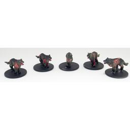 Zombicide: Box of Zombies Set #5 - Zombie Dogz Figurines