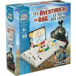 Logiquest: Les Aventuriers du Rail Cover 3d