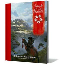 La Légende des Cinq Anneaux: L'Empire d'Émeraude Cover 3d