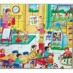 Spiel & Puzzle: Kindergarten Puzzle