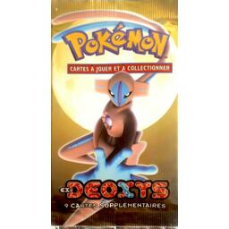 Pokémon: EX - Deoxys - Booster Cover