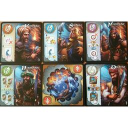 Five Tribes: Les Voleurs de Naqala Cartes