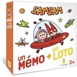 SamSam: Un Mémo + Un Loto Cover 3d