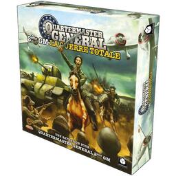Quartermaster General: 2ème GM - La Guerre Totale Cover 3d