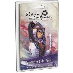 La Légende des Cinq Anneaux: Le Jeu de Cartes - Guerriers du Vent Cover 3d