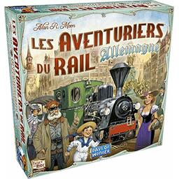 Les Aventuriers du Rail: Allemagne Cover 3d