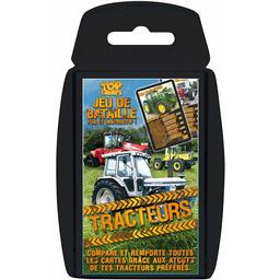 Top Trumps: Tracteurs Cover 3d