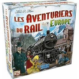 Les Aventuriers du Rail: Europe Cover 3d