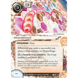 Android: Netrunner - Peur et Haine Carte