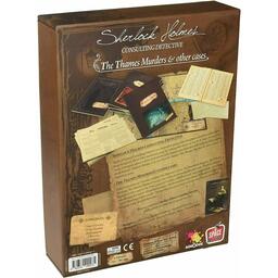 Sherlock Holmes: Consulting Detective - The Thames Murders & Other Cases Back 3d