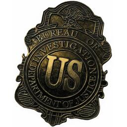 Sherlock Holmes: Détective Conseil - Bureau of Investigation Plaque