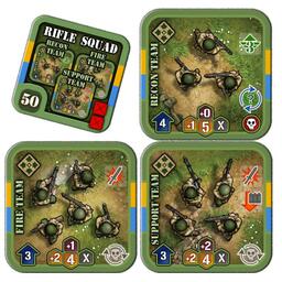 Heroes of Normandie: US Platoon Tuiles