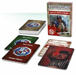 Blood Bowl: Le Jeu de Football Fantastique - Pack de Cartes d'Équipe - Équipe d'Humains Eclate
