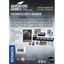 Adventure Games: Frissons à l'Hôtel Abaddon Back