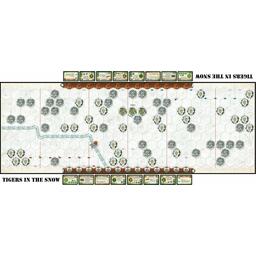 Mémoire 44: The Battle Map - Volume 2 - Tigers in the Snow Carte