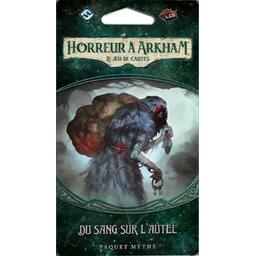Horreur à Arkham: Le Jeu de Cartes - Du Sang sur l’Autel Cover