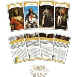Chroni: Rois et Reines de France Cartes
