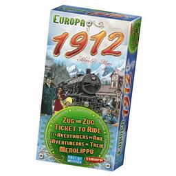 Les Aventuriers du Rail: Europa 1912 Cover 3d