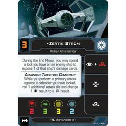 Star Wars: X-Wing - TIE Advanced X1 Carte