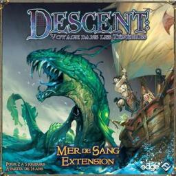 Descent: Voyages Dans les Ténèbres - Mer de Sang Cover