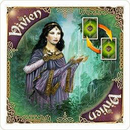 Les Chevaliers de la Table Ronde: Le Jeu de Cartes Carte