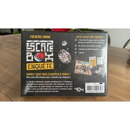 Escape Box: Enquête Back 3d