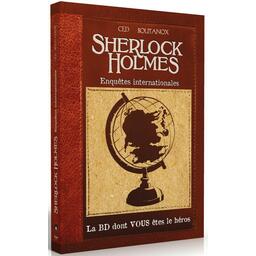 Sherlock Holmes: Enquêtes Internationales - La BD Dont Vous Êtes le Héros Cover 3d