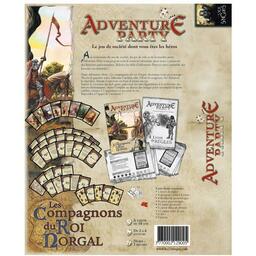 Adventure Party: Les Compagnons du Roi Norgal Back
