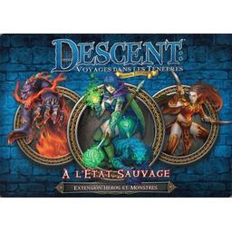 Descent: Voyages Dans les Ténèbres (Seconde Édition) - À l’État Sauvage Cover