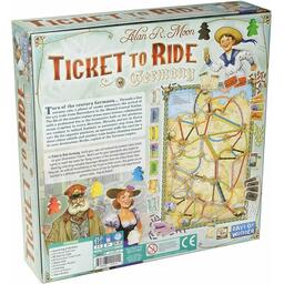 Ticket to Ride: Germany Back 3d