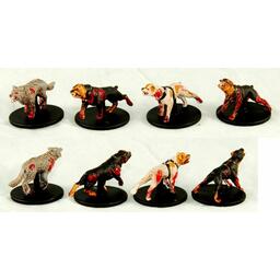 Zombicide: Box of Zombies Set #5 - Zombie Dogz Figurines