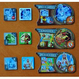 Small World: Honneur aux Dames ! Tuiles