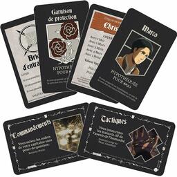 Monopoly: Attaque des Titans Cartes