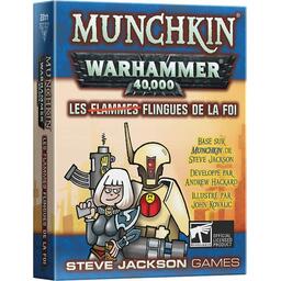 Munchkin: Warhammer 40,000 - Les Flingues de la Foi Cover 3d