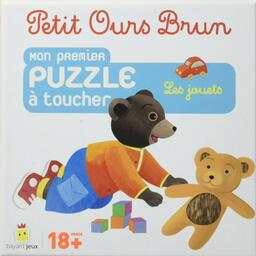 Petit Ours Brun: Mon Premier Puzzle à Toucher - Les Jouets Cover