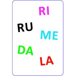 Tam Tam: Safari - Les Syllabes Simples Carte